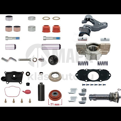 РМК суппорта KNORR NEXTT SyT7 SCHMITZ (полный) (Bremhof)