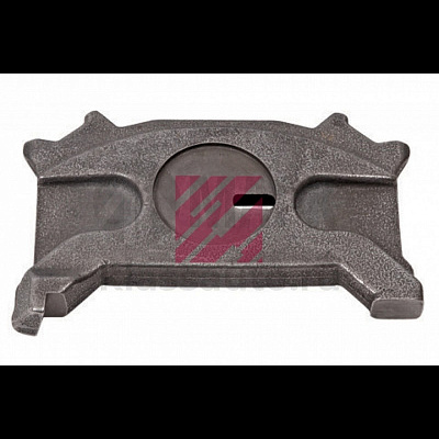 Нажимная пластина суппорта с желобом (левая) WABCO 19.5/22.5 (TTT)