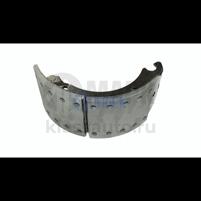 Колодка торм. BPW/ТОНАР (+ролик+накладка ZTM 19032)  (420х180) (ZTM)