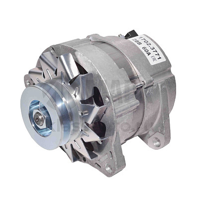 Генератор 1702 (50А, 28В, 2-х руч.шкив) а/м МАЗ, ЗИЛ, УРАЛ с дв. 236, 238 (МАРК) 