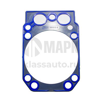 Уплотнитель головок блока цилиндров (прокладка) силикон синий (TRUCKMARK)