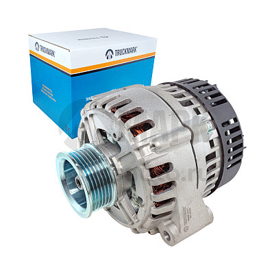 Генератор 4542 (80А, 24В, поликлин.шкив) на дв. 740.60-65 Евро-3 (TRUCKMARK)