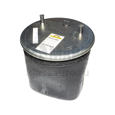 Пневморессора 881MB без стакана (2 шп.+1 отвер. под возд./1 шп.) BPW/ТОНАР (Sonder)