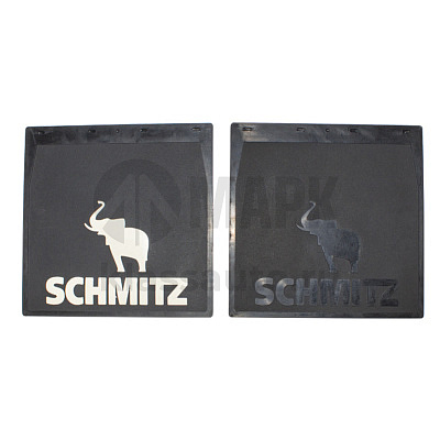 Брызговик прицеп ЛОГОТИП + SCHMITZ 400x400мм (2шт в комплекте)