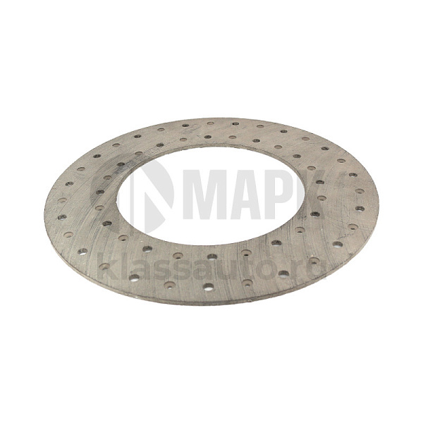 Накладка сцепления сверлёная (БЕЗАЗБЕСТОВАЯ) БзАТИ