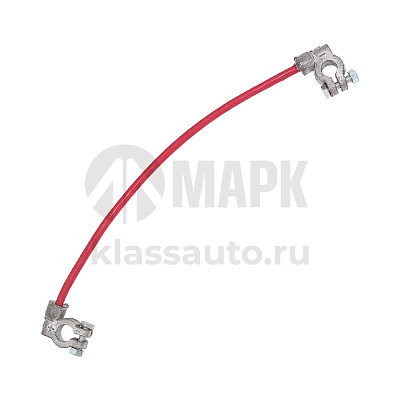 Перемычка АКБ с клеммами 40 см свинец (сечение 25)