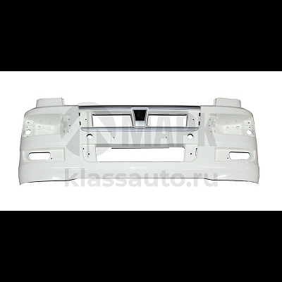 Облицовка буфера с накладками белая (ПАО КАМАЗ)