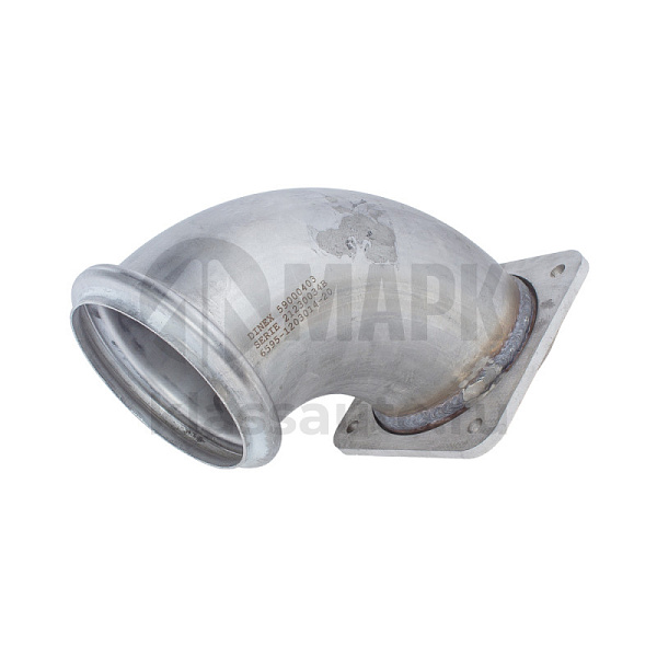 Труба задняя (6595-1203014-20) 59000403 (Dinex) 