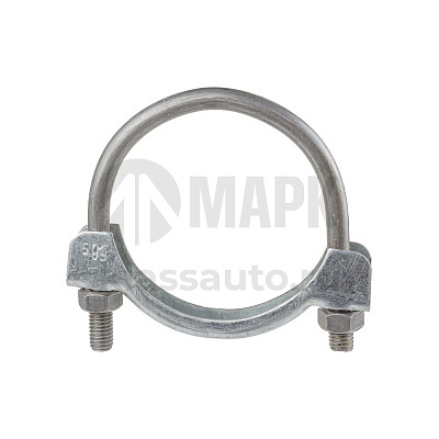 Хомут глушителя малый (на металлорукав)  ( 68,5 )