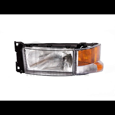 Фара головная правая SCANIA 4-Series в сборе с поворотником 1446588 (HanLin)