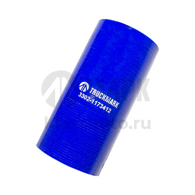 Патрубок интеркулера (силикон) синий (Ф50х120) (TRUCKMARK)