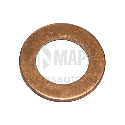 Шайба уплотнительная болта штуцера подачи масла к турбине медная (ISF2.8) 5258619 DVMARK
