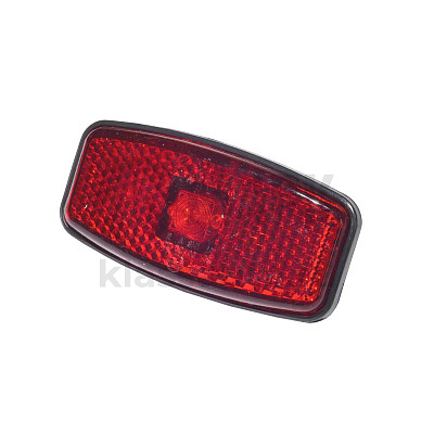 Фонарь габаритный красный L=50мм узкий н/обр. 12/24 В (маркерный) (Т.А.С) 74.3731