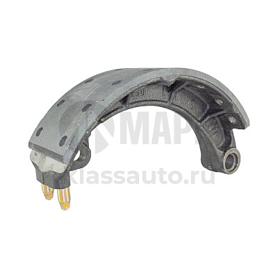 Колодка тормозная в сборе (под однополосный цилиндр) УРАЛ ПЛАНТ