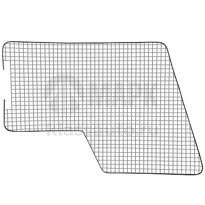 Защита фар SCANIA 5-Series NTG (2018) (2 сетки, БЕЗ КРЕПЛЕНИЯ) (предложить компл.крепления 190055)