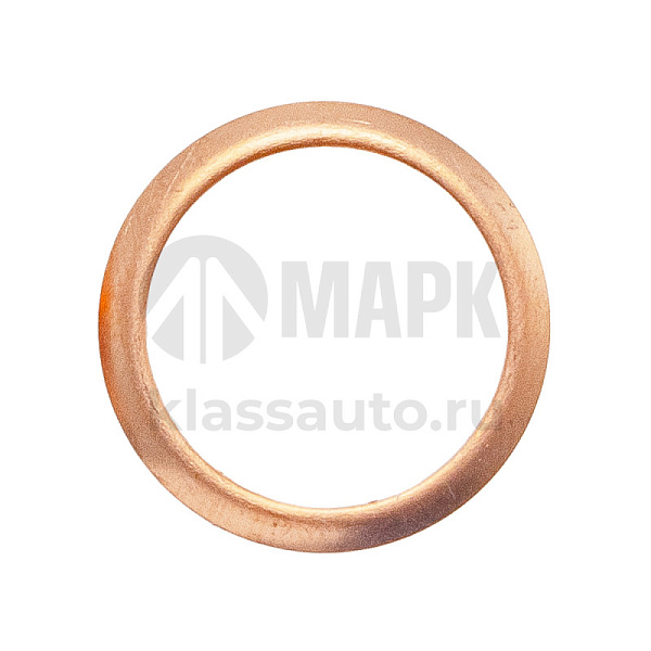Шайба медная 16,3х21,9х1 (312327) аналог