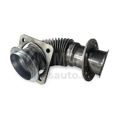 Труба приемная Евро (металлокомпенсатор) нержавейка (15шт в кор)