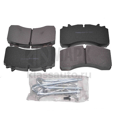 Колодки дисковые 29175/29195 с рем.компл., (210x93.8x30) SAF B9/SMB/HALDEX Modul T/SBS222 (Temac)