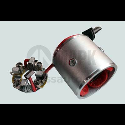 Статор стартера 4992135 (ISBe) со стаканом и щеткодержателем 2605093 аналог