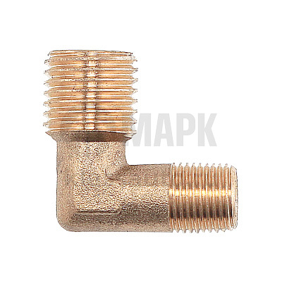 Угольник M14х1,5/К10х1 на КОМ (медный) (20шт в уп)