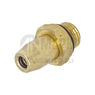 Соединитель трубки ПВХ (фитинг прямой, наружная резьба) М14хТ6 (латунь аналог Sirit) 