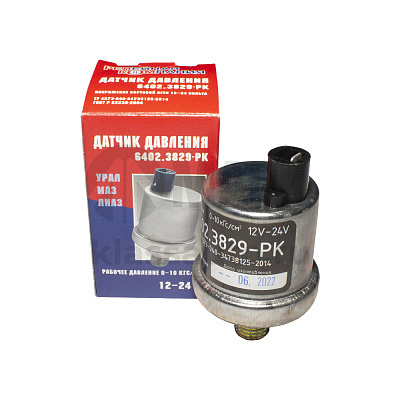 Датчик давления масла к а/м КамАЗ, УРАЛ, МАЗ, ЛиАЗ (3829) (М14х1,5) РелКом