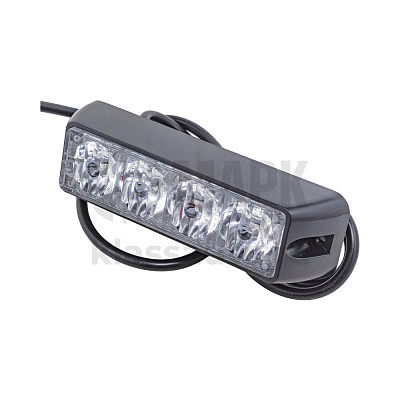 Фонарь маяк (стробоскоп) (4 диодов SMD, 7 режимов, 12В) (КЭП)