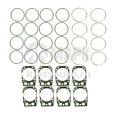Р/к головки блока а/м КАМАЗ Евро (4 наименования,48 деталей) Строймаш 