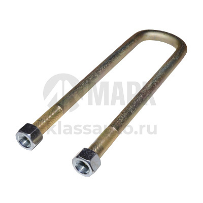 Стремянка задней рессоры 13т сборе с гайками ( М27 L=460х90)