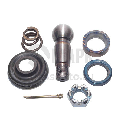 Палец рулевой тяги МАЗ (с 2-мя вклад+пруж+гайка+пыльника) г.Саратов