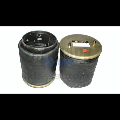 Пневморессора 941МВ с пластиковым стаканом (2шп.-М12+1 отвер.М22 под возд) (TrailerParts)