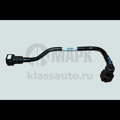 Трубка топл. от топл. сепаратора (ниж. штуцер) к ТНВД Евро 3 (ISF3.8) 5273267 FOTON