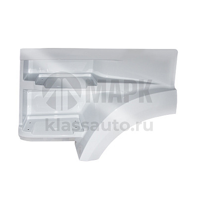 Крыло переднее левое, цвет белый (КАМАТЕК)