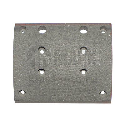 Накладки тормозные 19496 (STD) 410x223 а/м MB/MAN/КамАЗ 6580 с клепками (Sonder)