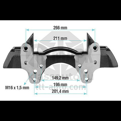 Скоба суппорта K007475 KNORR 22,5 SK7 SCHMITZ 1223026 (TTT)