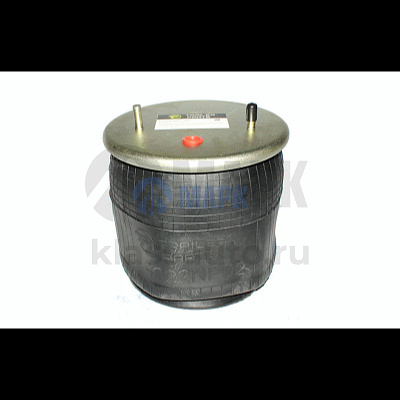 Пневморессора 4022NP05 с плаcтиковым стаканом (2шп.-М12+1 отвер.М22 под возд) SAF (TrailerParts)