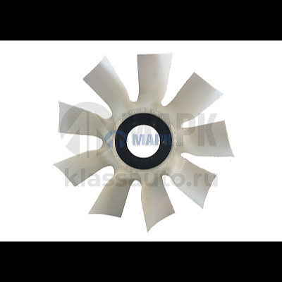 Крыльчатка вентилятора d-660мм 9 лоп, КамАЗ-4308 дв.Cummins 4ISBe(под муфту 020005324) (TRUCKMARK)