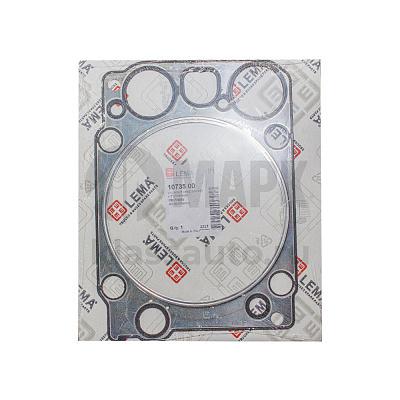 Прокладка ГБЦ A5410161120 а/м MB Actros OM501/502 обрезин/D=130 (LEMA)