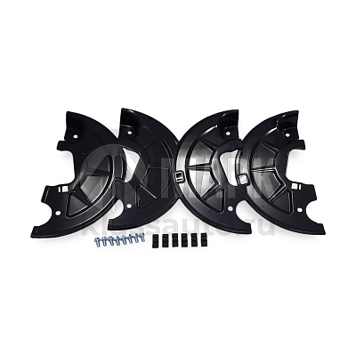 Комплект щитков пылезащитных BPW (на ось) 9900000093 (квадратная балка 120 SN4218) (Bigoal)