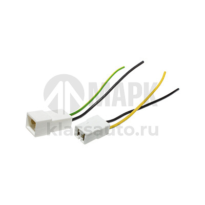 Колодка (гнездовая+штыревая)(2-ух конт-ая 6,3мм) папка+мамка 9003, 9004