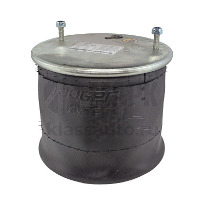 Пневморессора 4810 с металлическим стаканом (2шп.смещены+1 отвер.М22 под возд) (Auger)