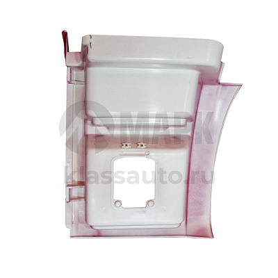 Щиток подножки правый (красный) (Технотрон)