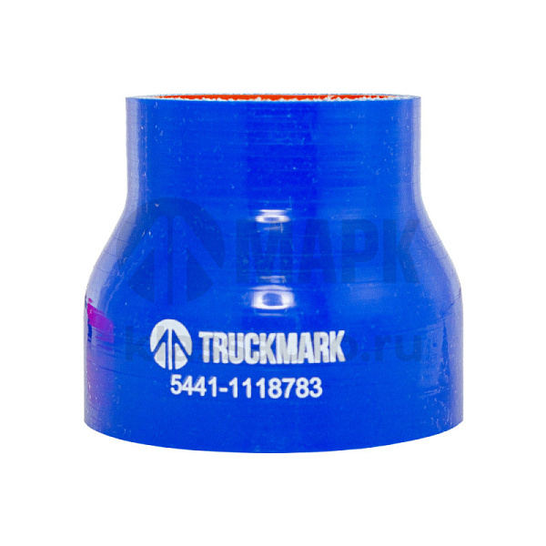 Патрубок интеркулера (силикон) синий (Ф50/70х65) (TRUCKMARK)