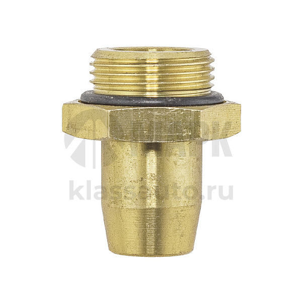Фитинг прямой (штуцер) М22хТ10 (латунь аналог Sirit) 