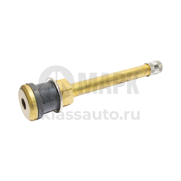 Вентиль бескамерной шины прямой 90мм (4154)