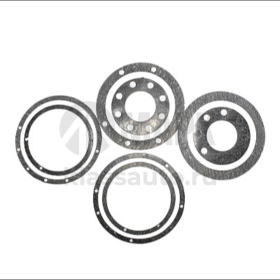 Комплект паронитовых прокладок на передний мост (8 отв.) ЭКОНОМ/Подложка(0,4 мм.) УРАЛ