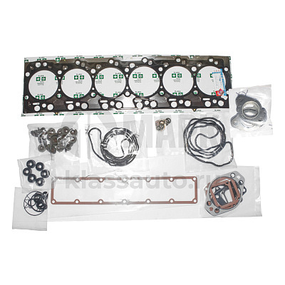 Комплект прокладок двигателя верхний полный (6ISBe) DVMARK 