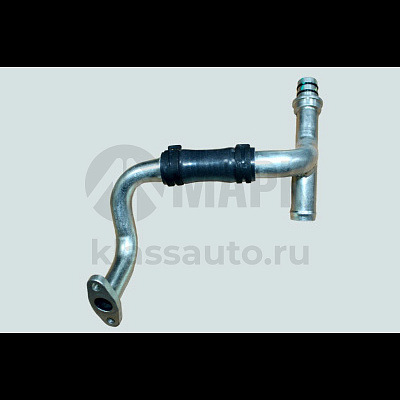 Трубка слива масла с турбины (ISF3.8) FOTON из трех 5263842+5253733+5265252