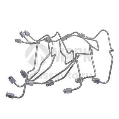 Трубки топливные (из 8-ми) ЕВРО d-7 гайки Белебей