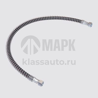 Шланг тормозной 4310-01 задний 800 мм КАД (гайка/гайка) длин. в пружине Завод